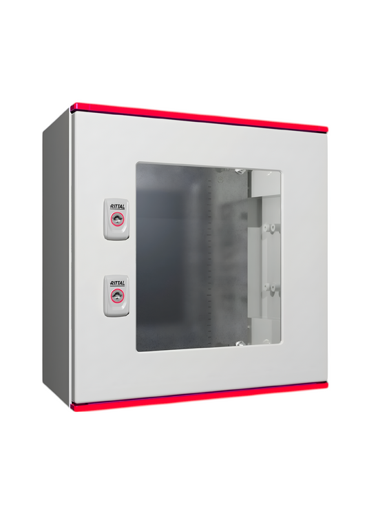 Plastic AX enclosure - with viewing window (1448.000)