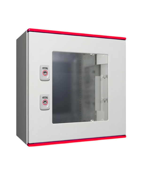 Rittal | Plastic AX enclosure - with viewing window | 1448.000 – PAD Online