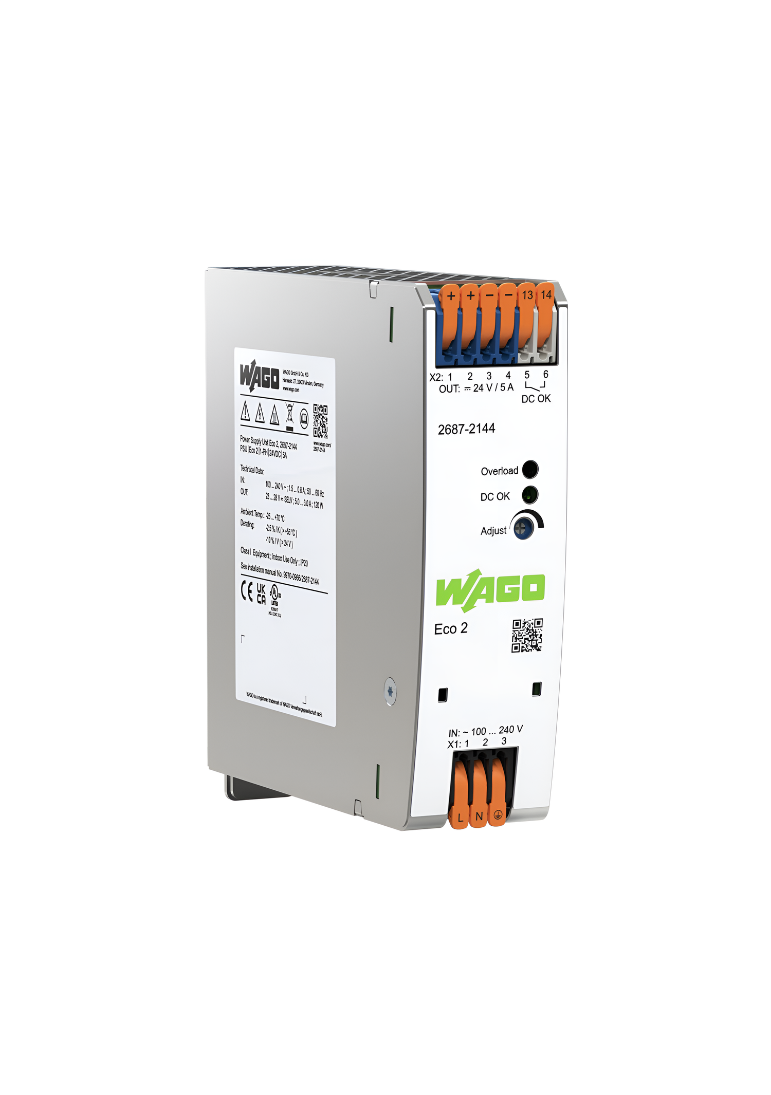 WAGO Power Supply Eco 2 5A
