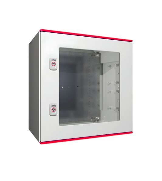 Plastic AX enclosure - with viewing window (1454.000)