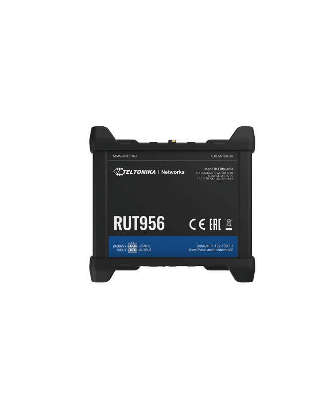 Teletonika Rut956 Teltonika RUT956 4G LTE Industrial Router (RUT956200100) – PAD Online