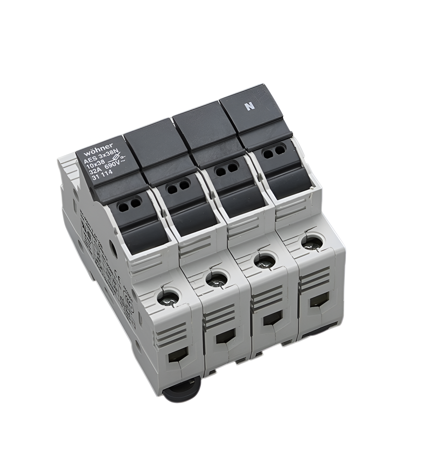 Holder for Cylindrical Fuses (31114)