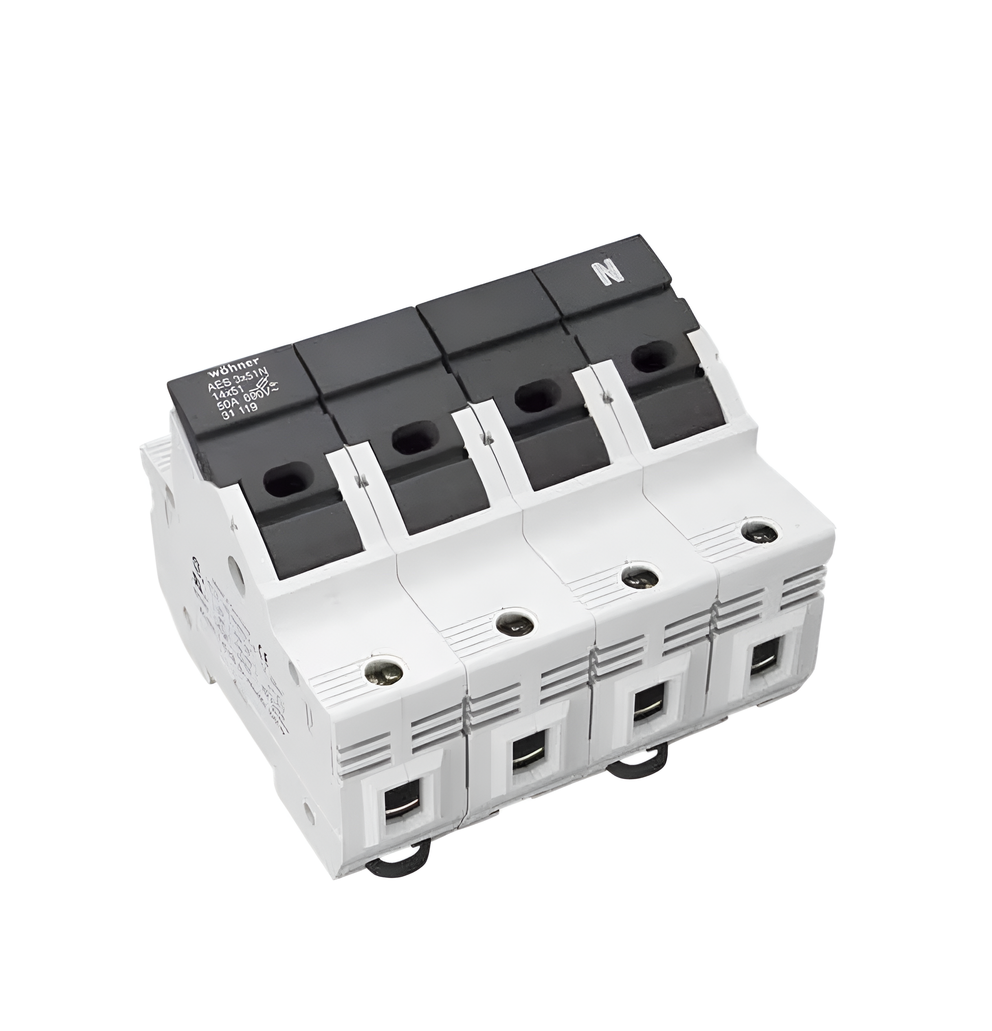 Holder for Cylindrical Fuses (31119)