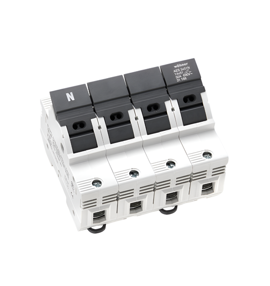 Holder for Cylindrical Fuses, N Left Mounted (31168)