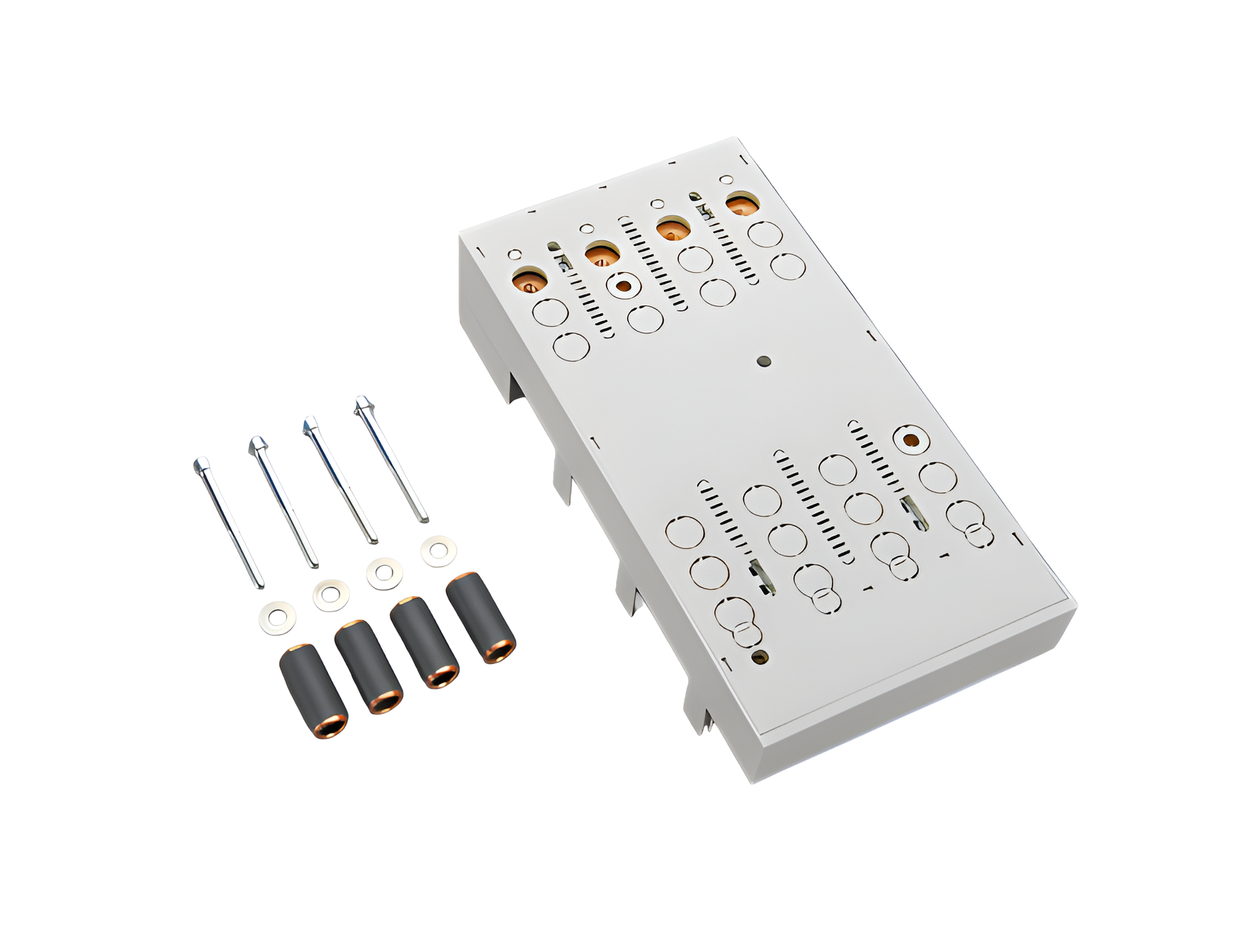 Woehner Busbar Adapter 250 A, 4-pole (32584)