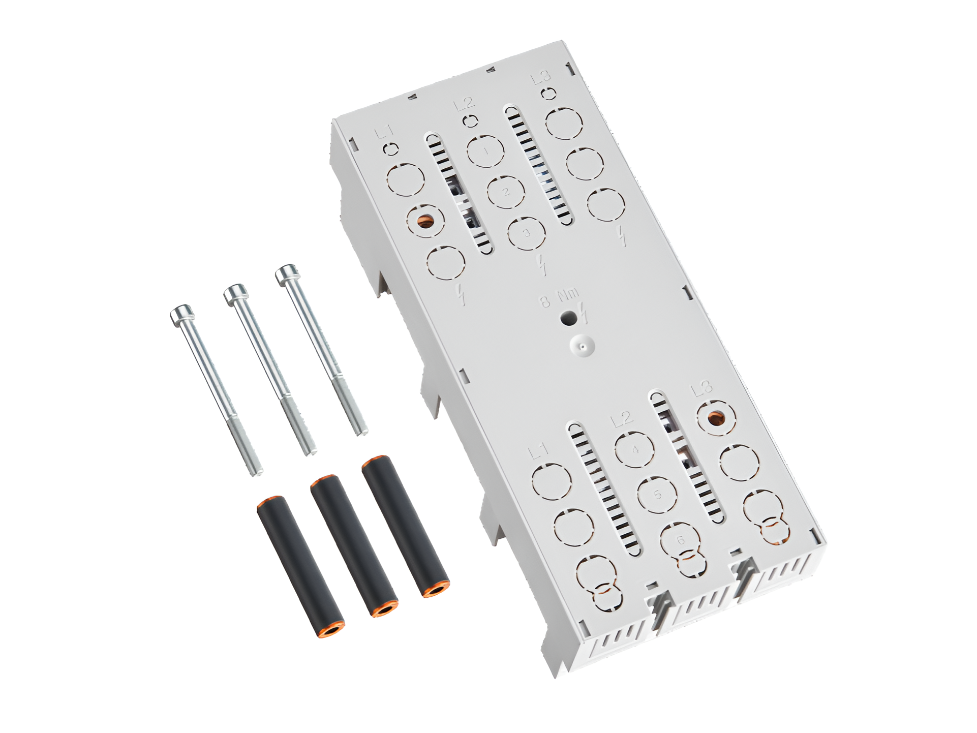 Woehner Busbar Adapter 290 A, 3-pole (32601)