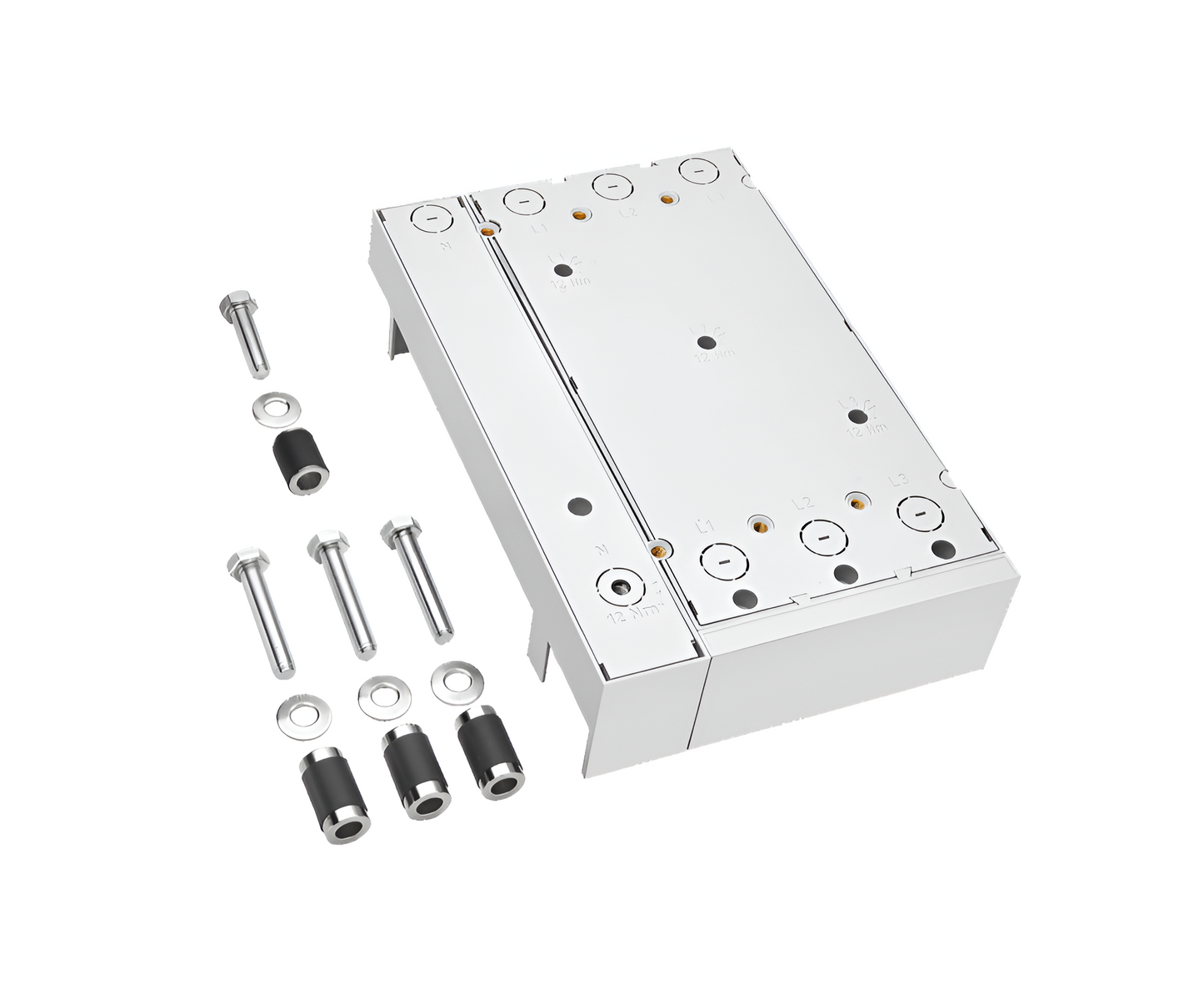 Woehner Busbar Adapter 520 A, 4-pole (32643)