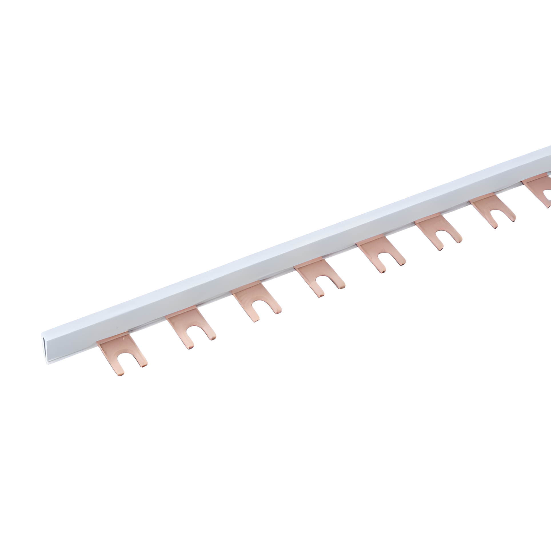 Wohner Comb Type Busbar, Insulated, 1-pole, Fork Type (31024)