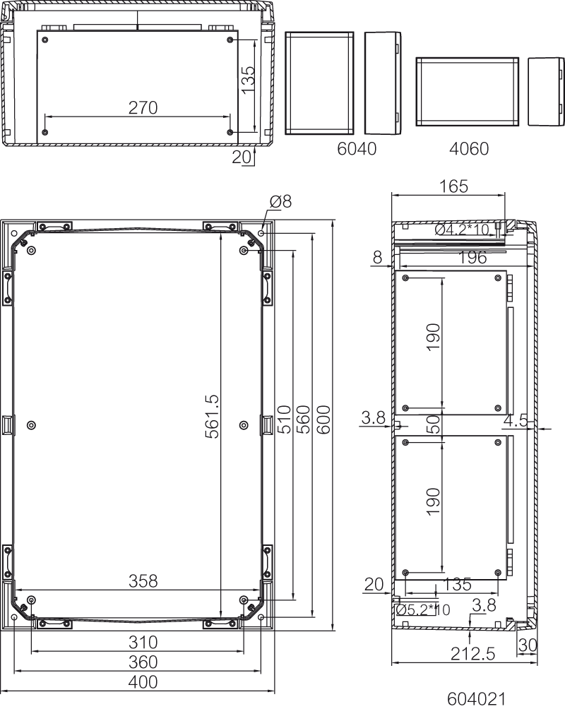 Fibox ARCA 604021