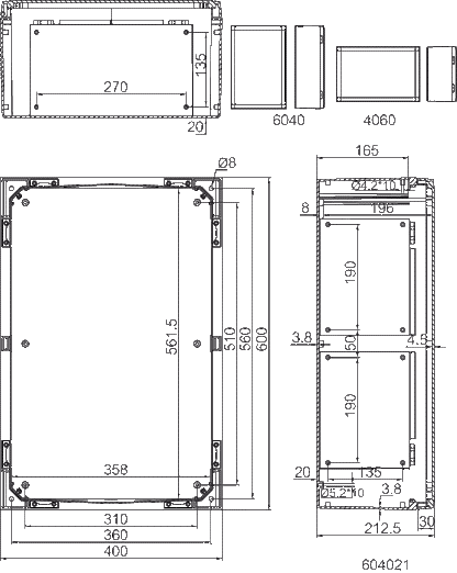 Fibox ARCA 604021