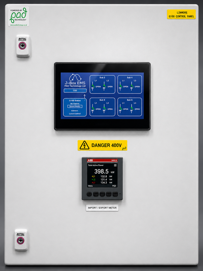 G100 control panel