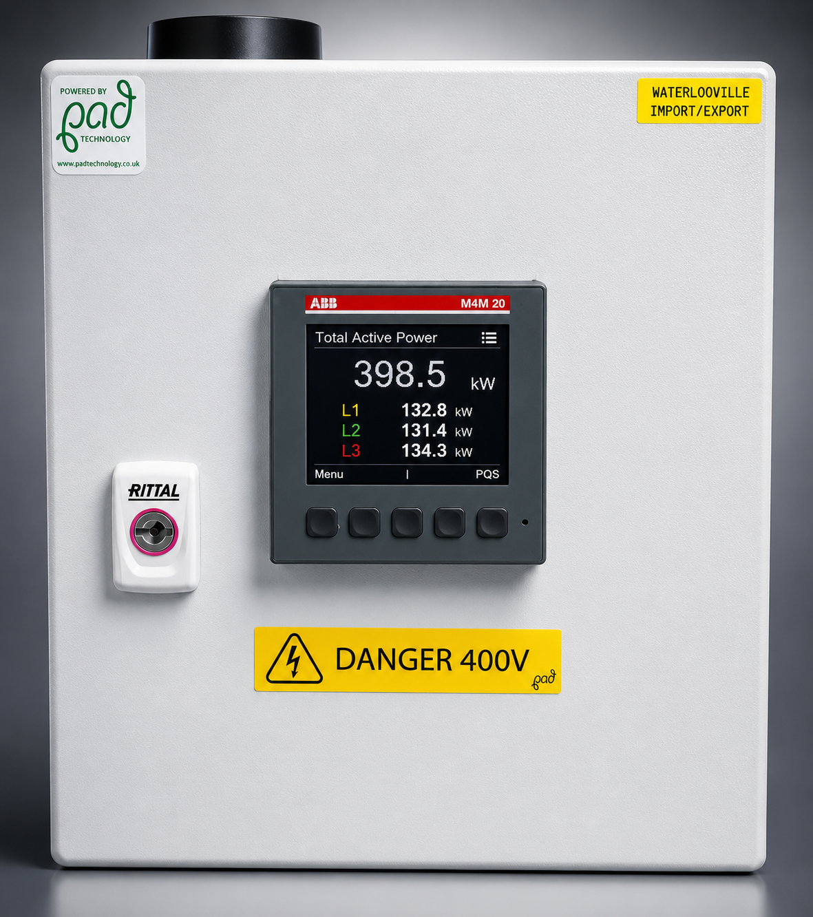 PAD Technology import export meter panel